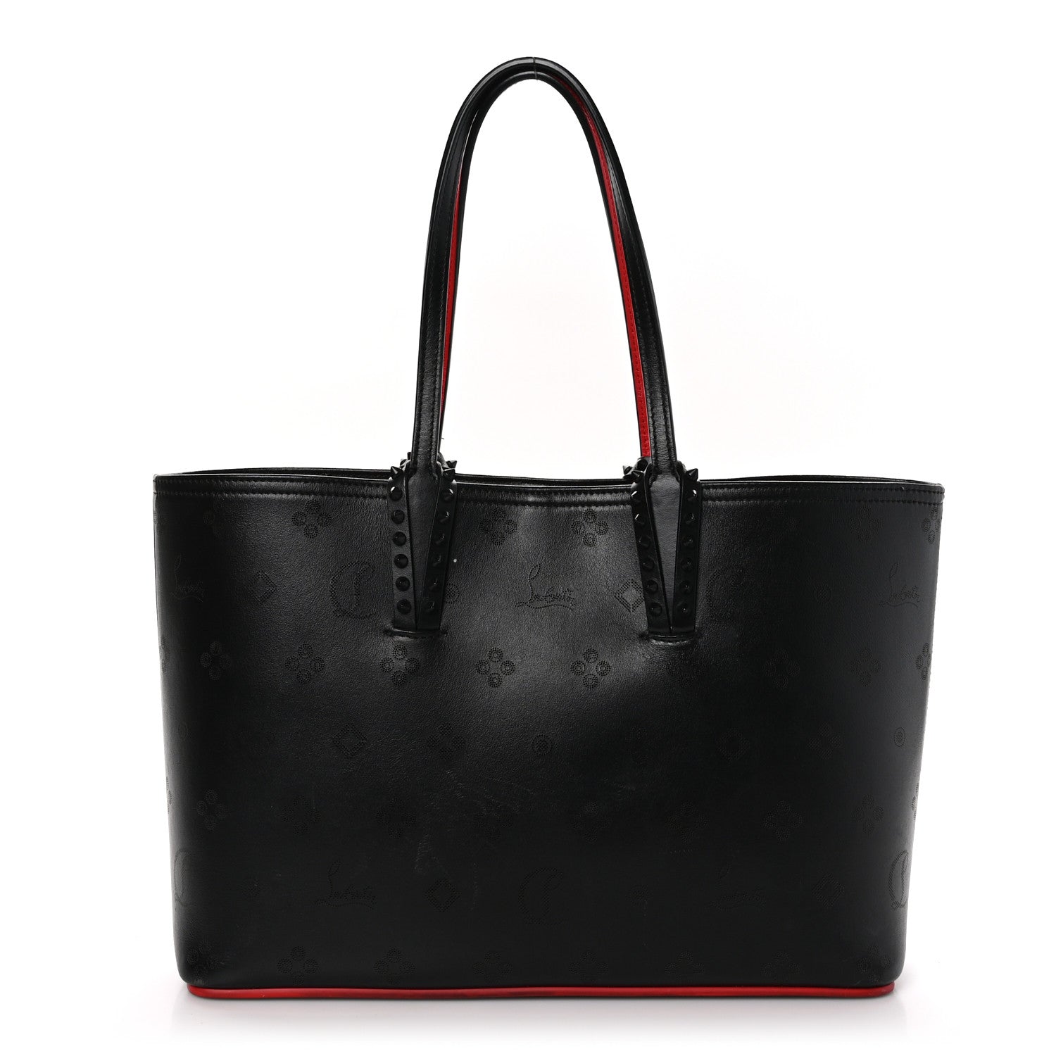 Christian Louboutin Calfskin Loubinthesky East West Cabata Tote Black 1 of 11