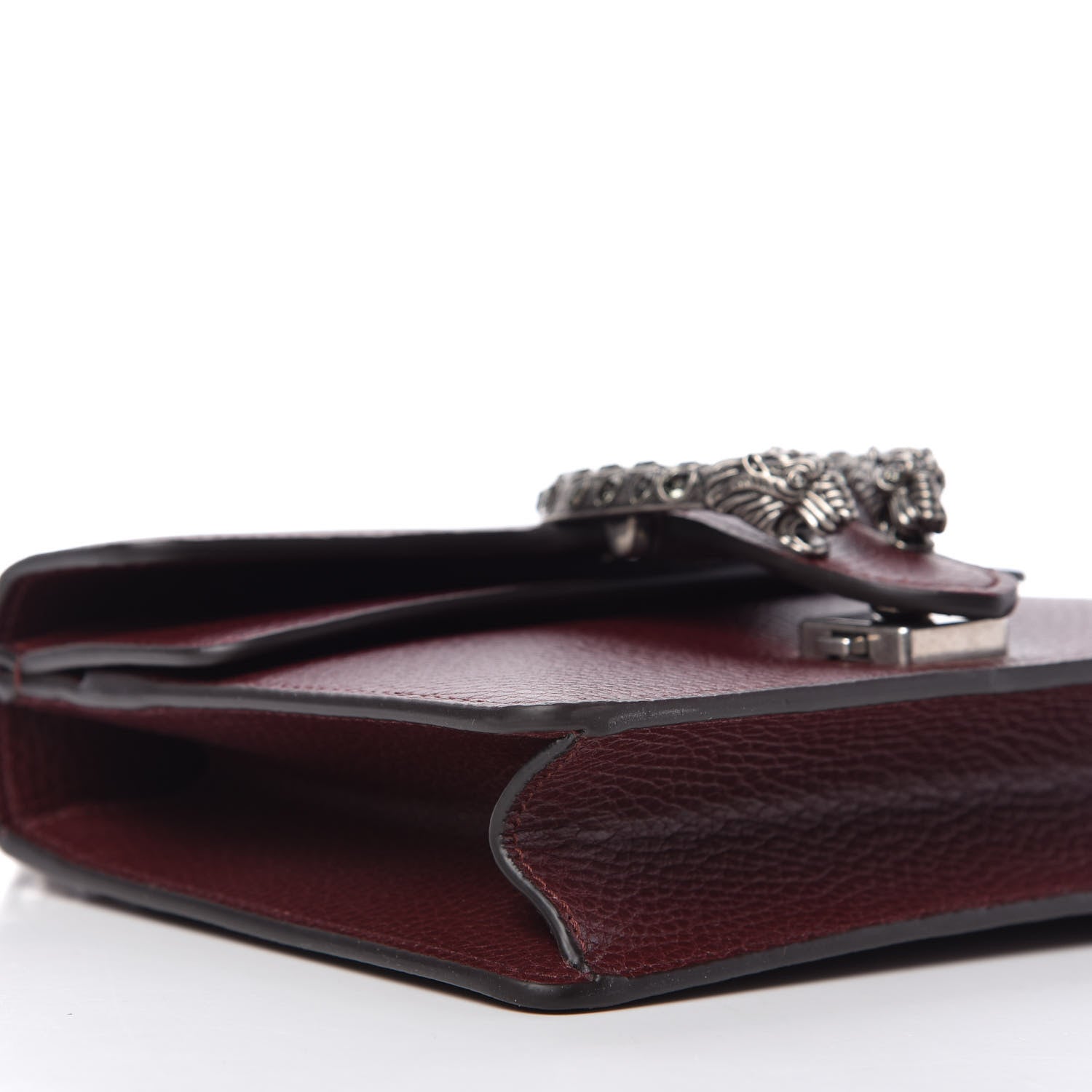 Gucci Dollar Calfskin Crystal Mini Dionysus Shoulder Bag Vintage Bordeaux 6 of 9