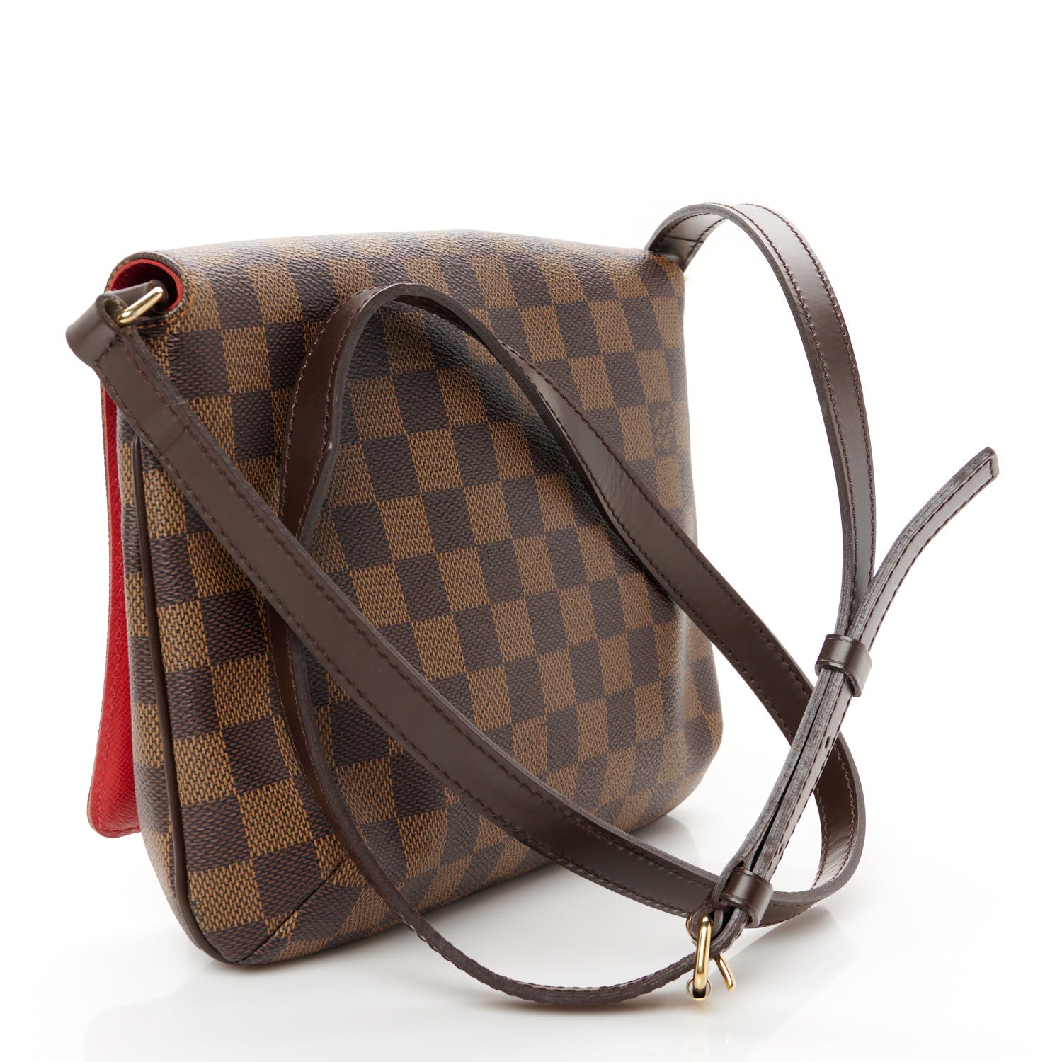 Louis Vuitton Damier Ebene Musette Tango Long Strap 3 of 10