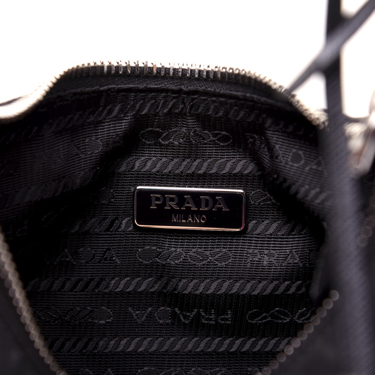 Tessuto Nylon Mini Re-Edition 2000 Bag Black