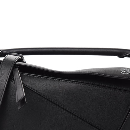Loewe Calfskin Small Puzzle Bag Black 11 of 11