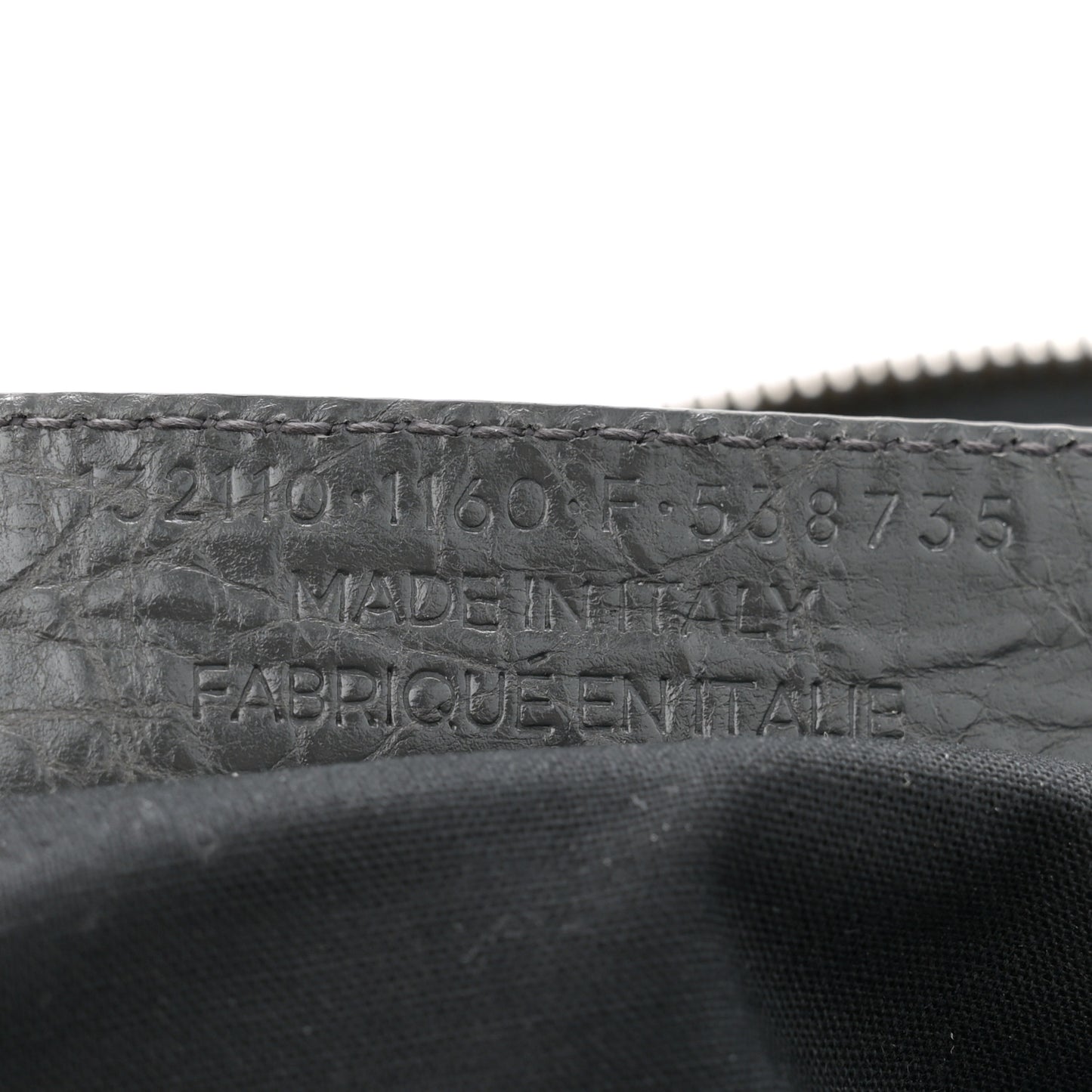 Agneau Classic Hardware Work Gris Fossile