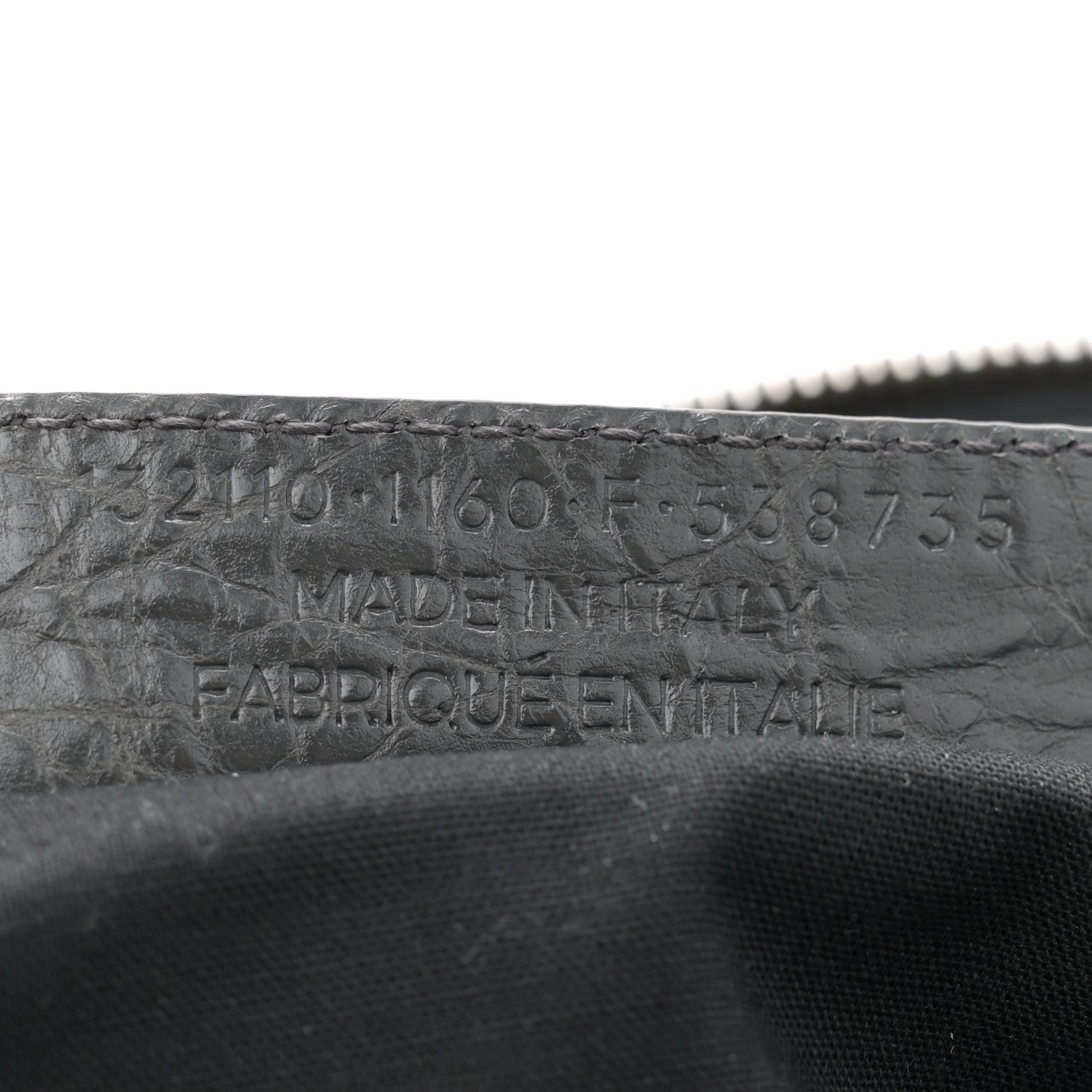 Balenciaga Agneau Classic Hardware Work Gris Fossile 8 of 13