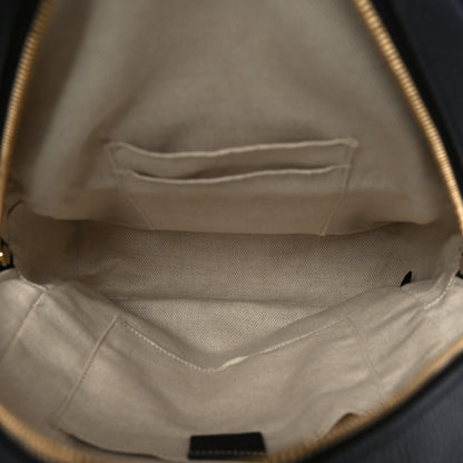 Gucci Pebbled Calfskin Soho Chain Backpack Black 5 of 10