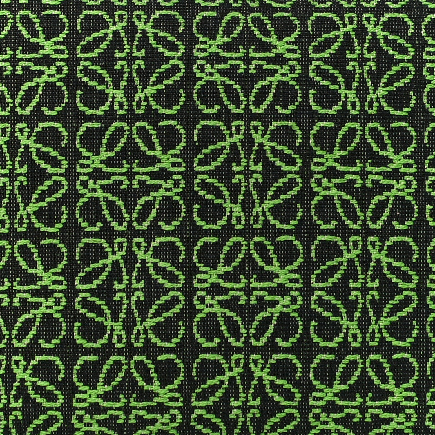 Loewe Jacquard Anagram Calfskin Small Cubi Bag Apple Green 9 of 11