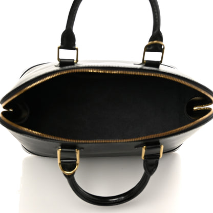 Louis Vuitton Epi Alma PM Black 4 of 8
