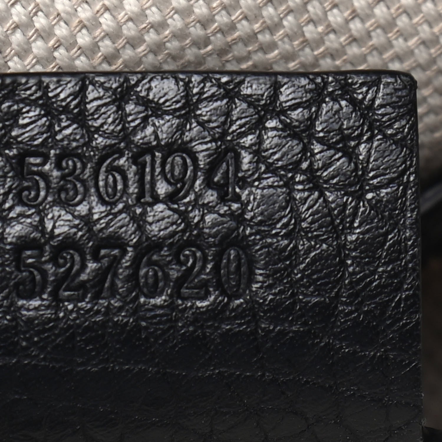 Gucci Pebbled Calfskin Large Soho Hobo Black 6 of 8