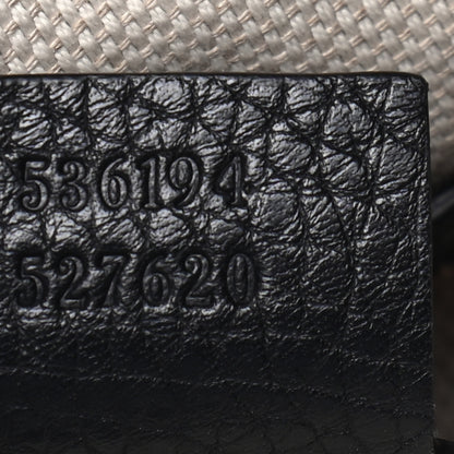 Gucci Pebbled Calfskin Large Soho Hobo Black 6 of 8