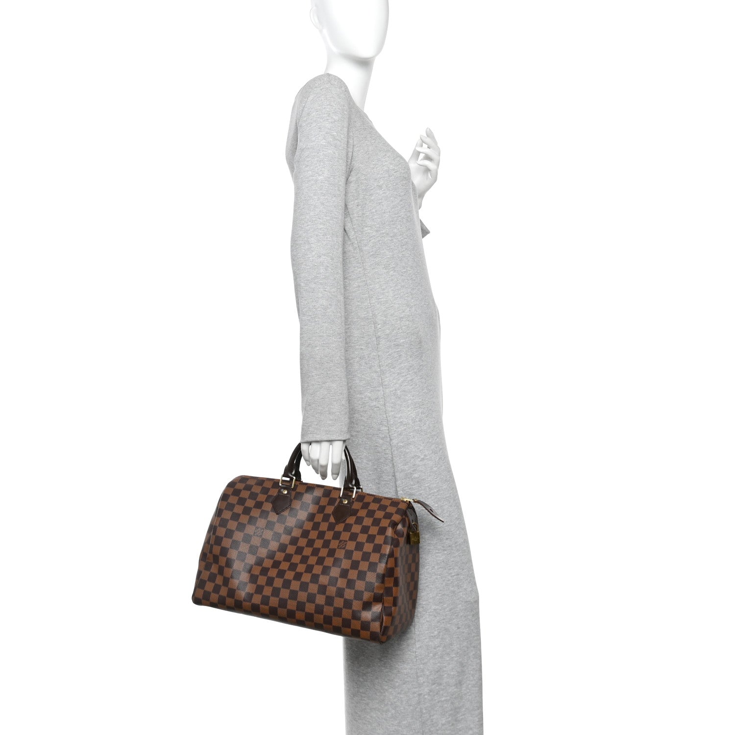 Louis Vuitton Damier Ebene Speedy 35 2 of 14