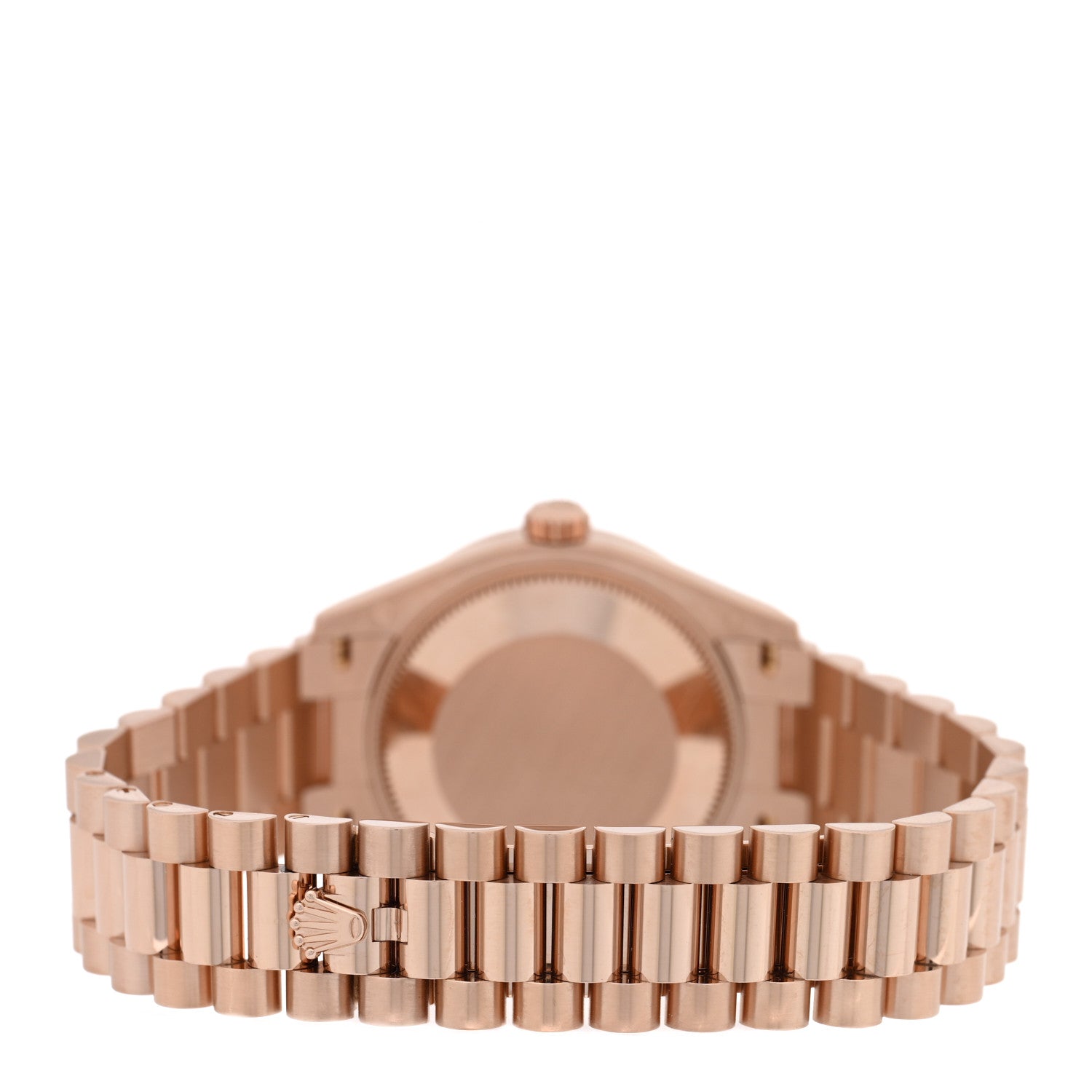 Rolex 18K Everose Gold Diamond Bezel 31mm Oyster Perpetual Datejust President Watch Sundust 278285RBR 3 of 5