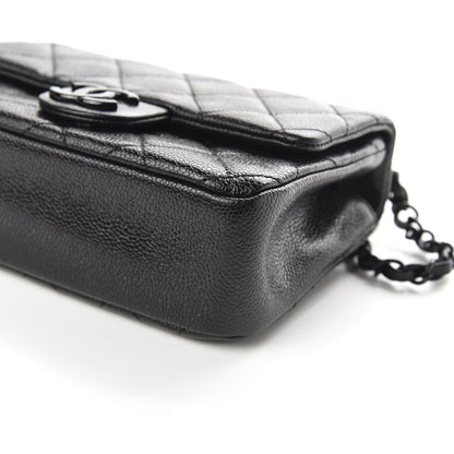 Chanel Caviar Quilted Incognito Mini Square Flap Black 9 of 9