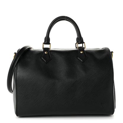 Louis Vuitton Epi Speedy Soft 30 Black 1 of 9