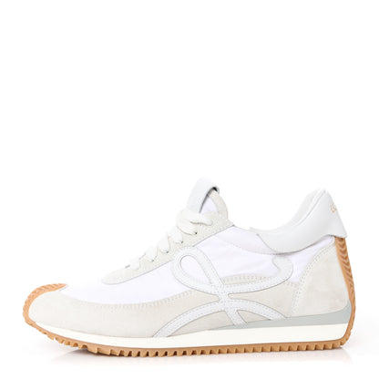 Loewe Nylon Suede Flow Retro Runner Sneakers 38 White 1 of 9