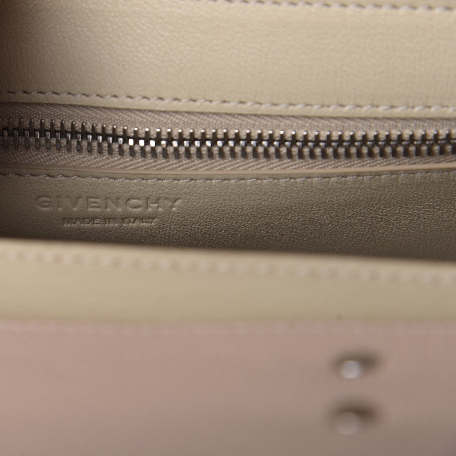 Givenchy Grained Calfskin Small Horizon Satchel Powder 10 of 11