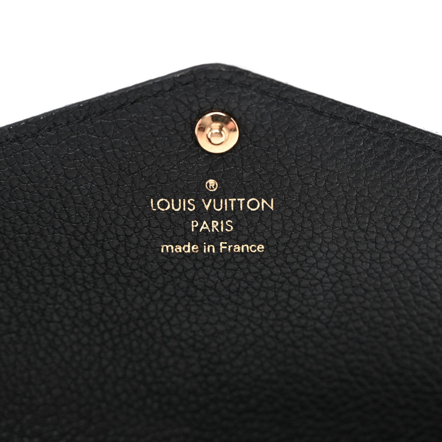 Louis Vuitton Empreinte Sarah Wallet NM Black 6 of 12
