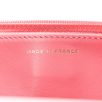 Chanel Caviar Quilted Boy Wallet On Chain WOC Pink 7 of 11