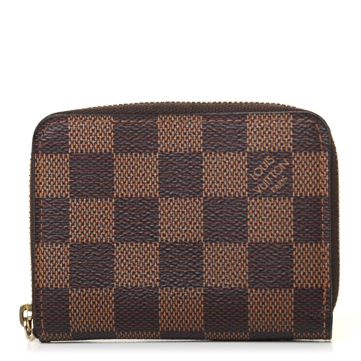 Damier Ebene Zippy Coin Purse
