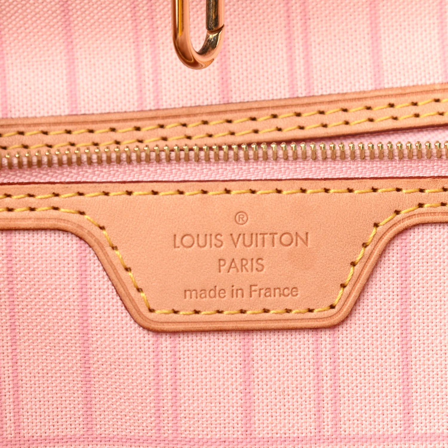 Louis Vuitton Damier Azur Neo Neverfull MM Rose Ballerine 6 of 9