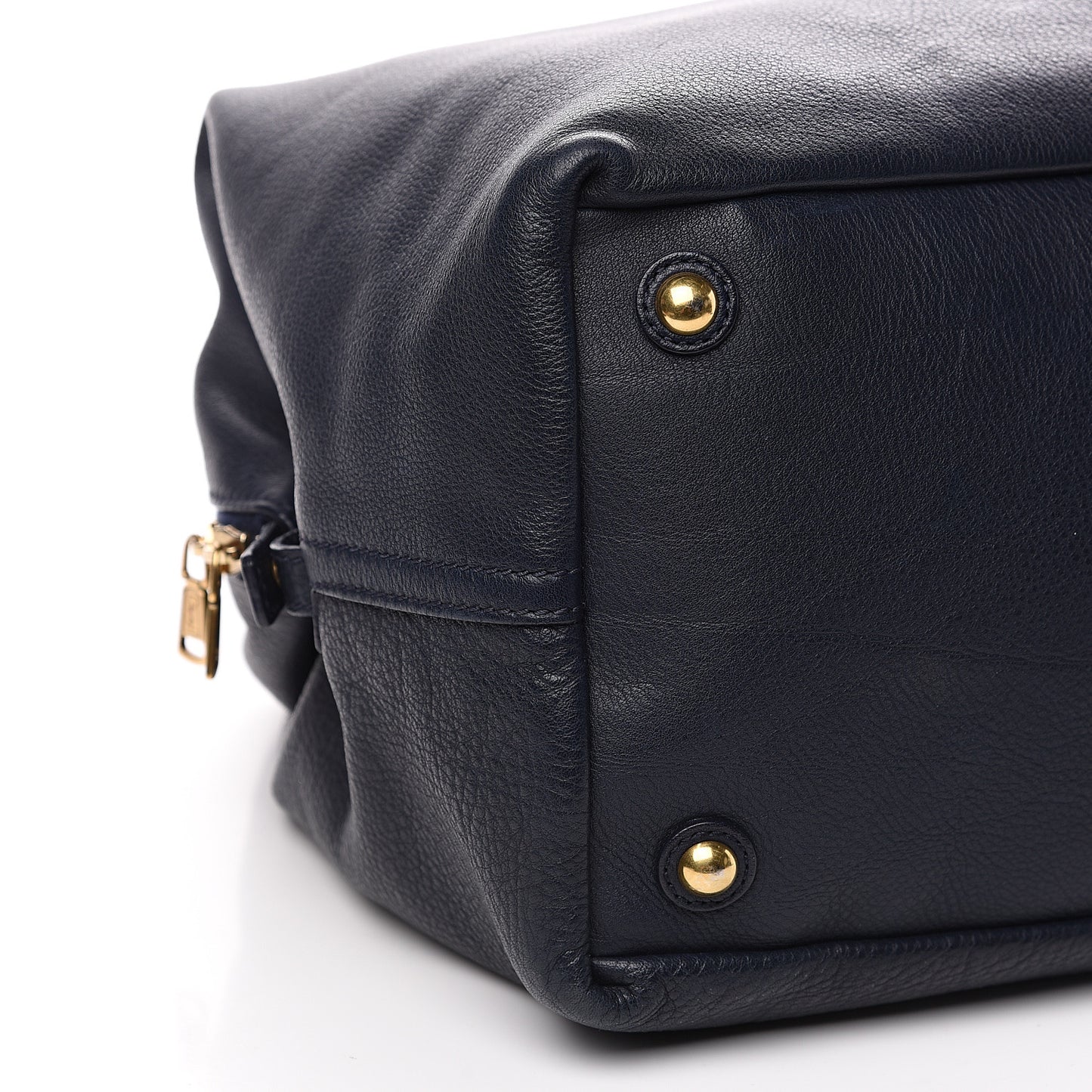 Lambskin Medium Easy Sac Navy