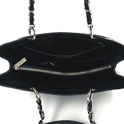 Chanel Caviar Quilted Grand Shopping Tote GST Black 5 of 10
