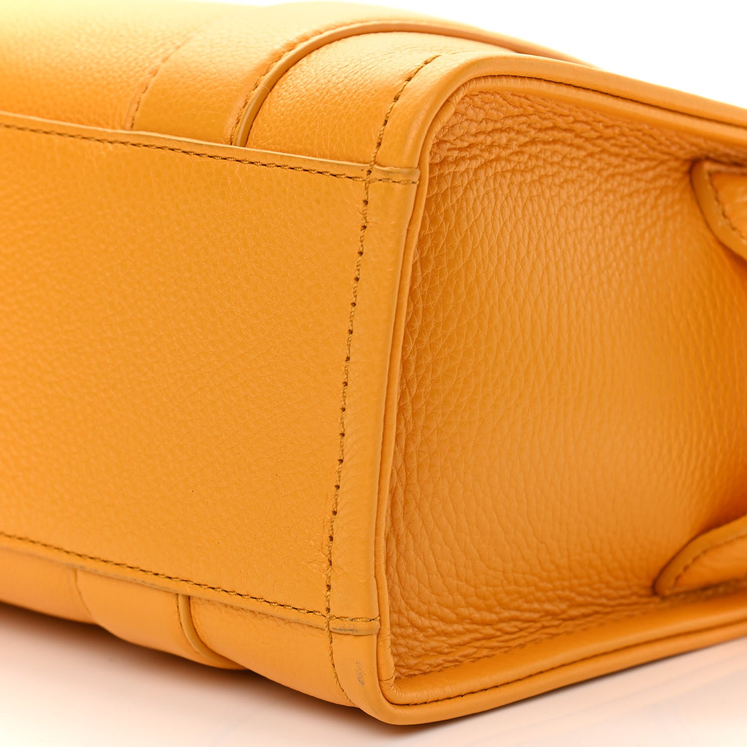 Marc Jacobs Grained Calfskin Small The Tote Bag Artisan Gold 11 of 11
