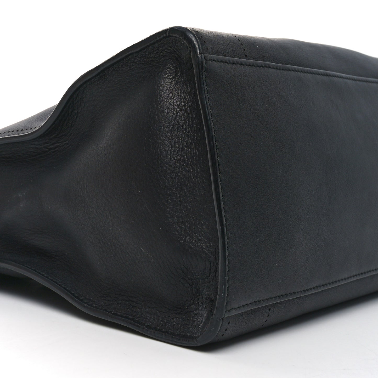 Veau Soyeux Perforated Blackout Hardware City Black