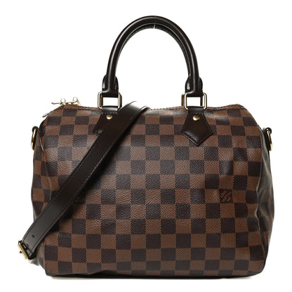 Louis Vuitton Damier Ebene Speedy Bandouliere 25 1 of 16