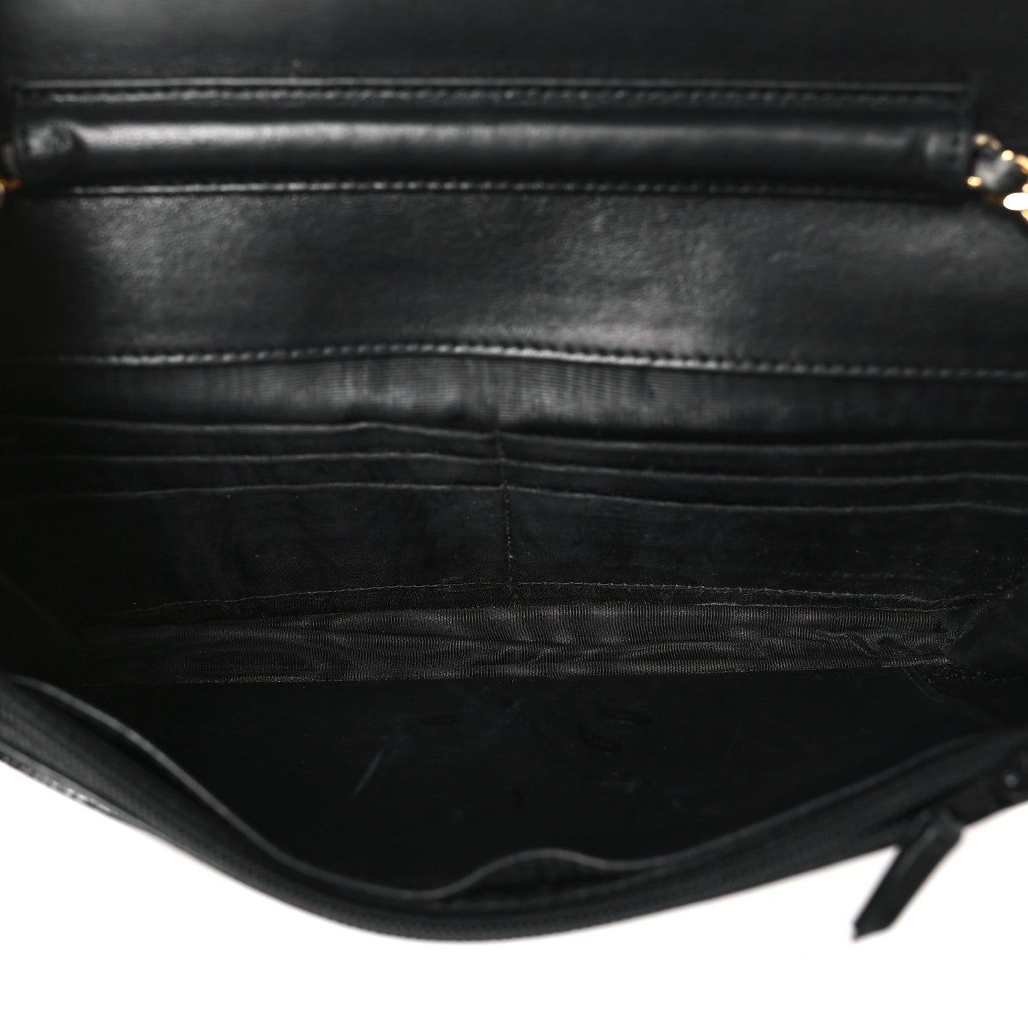 Chanel Caviar Timeless CC Wallet on Chain WOC Black 5 of 13