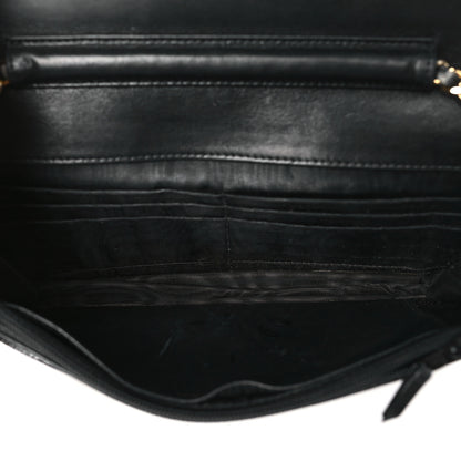 Chanel Caviar Timeless CC Wallet on Chain WOC Black 5 of 13