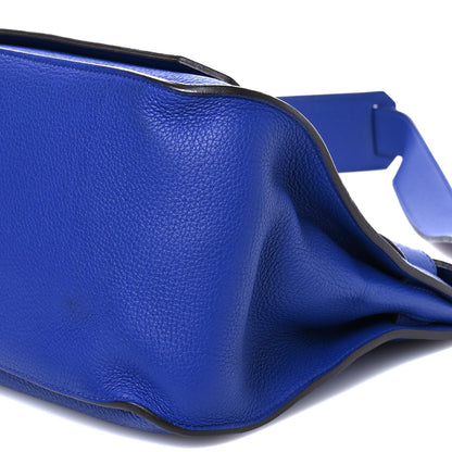 Hermes Taurillon Clemence Jypsiere 34 Bleu Electrique 10 of 11