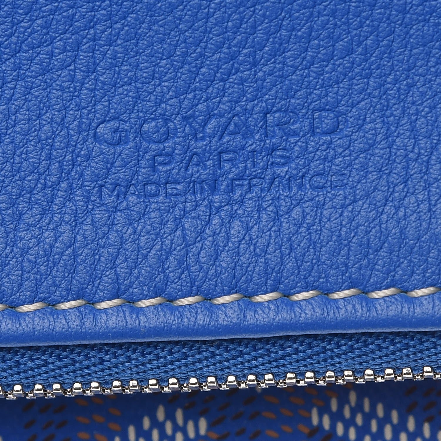 Goyard Goyardine Sainte Marie Soft Clutch Sky Blue 7 of 8