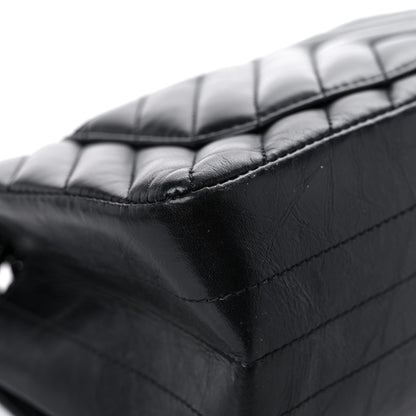Chanel Aged Calfskin Chevron Quilted 2.55 Reissue Mini Flap So Black 10 of 14