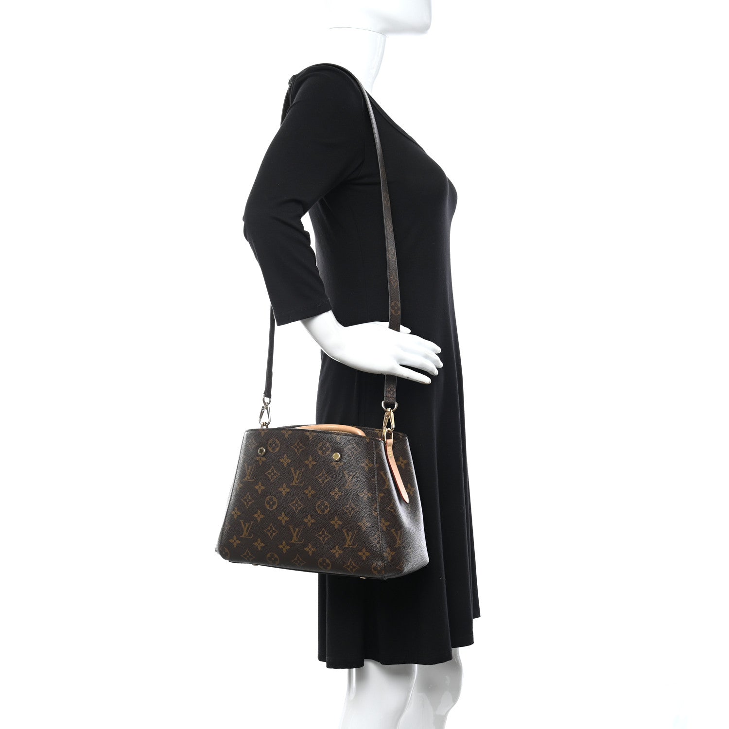 Louis Vuitton Monogram Montaigne BB 2 of 12