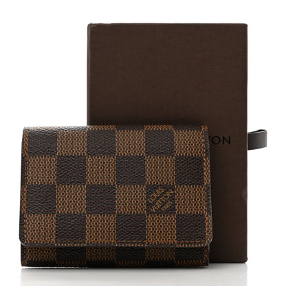 Louis Vuitton Damier Ebene Business Card Holder 8 of 8