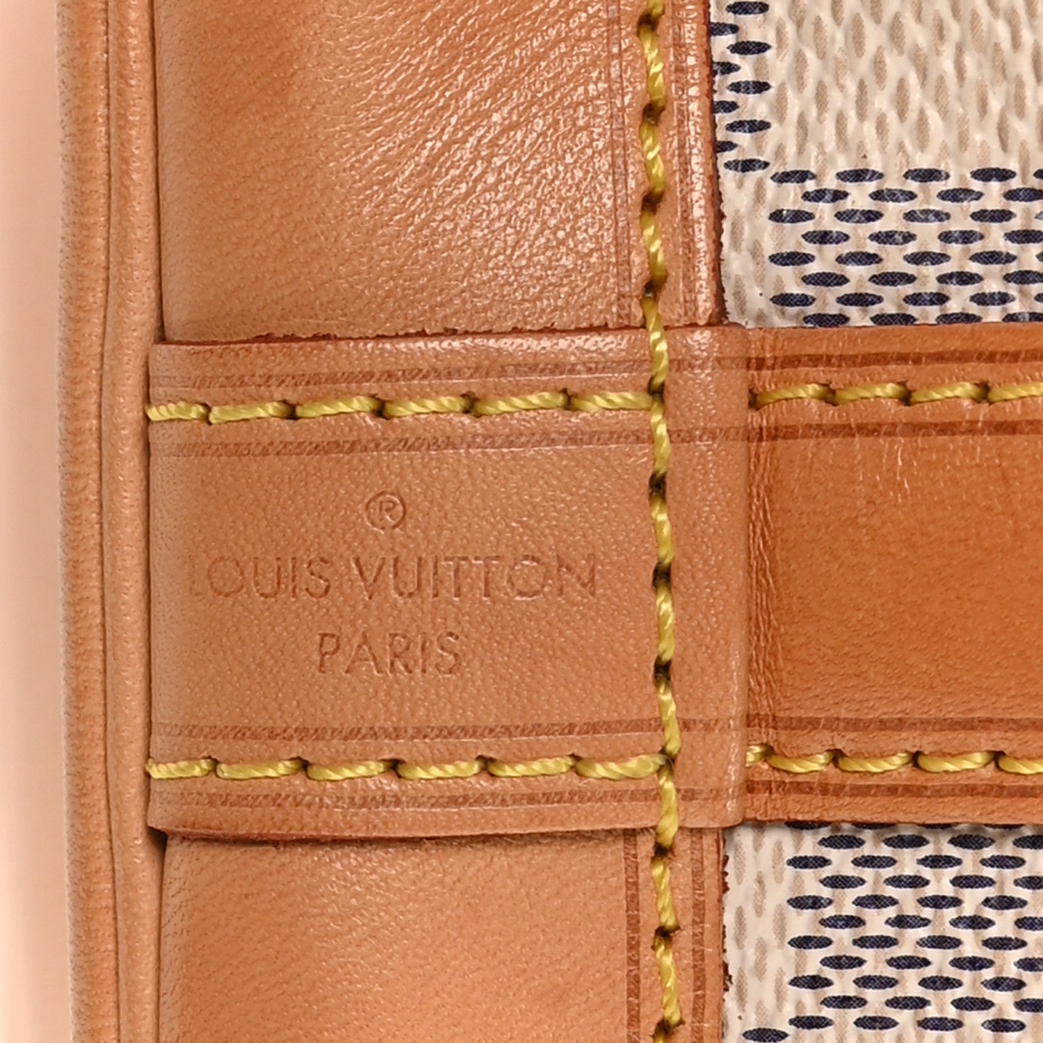 Louis Vuitton Damier Azur Noe BB 6 of 10
