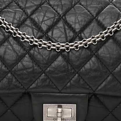 Chanel Aged Calfskin Quilted 2.55 Reissue 226 Flap Black 8 of 10