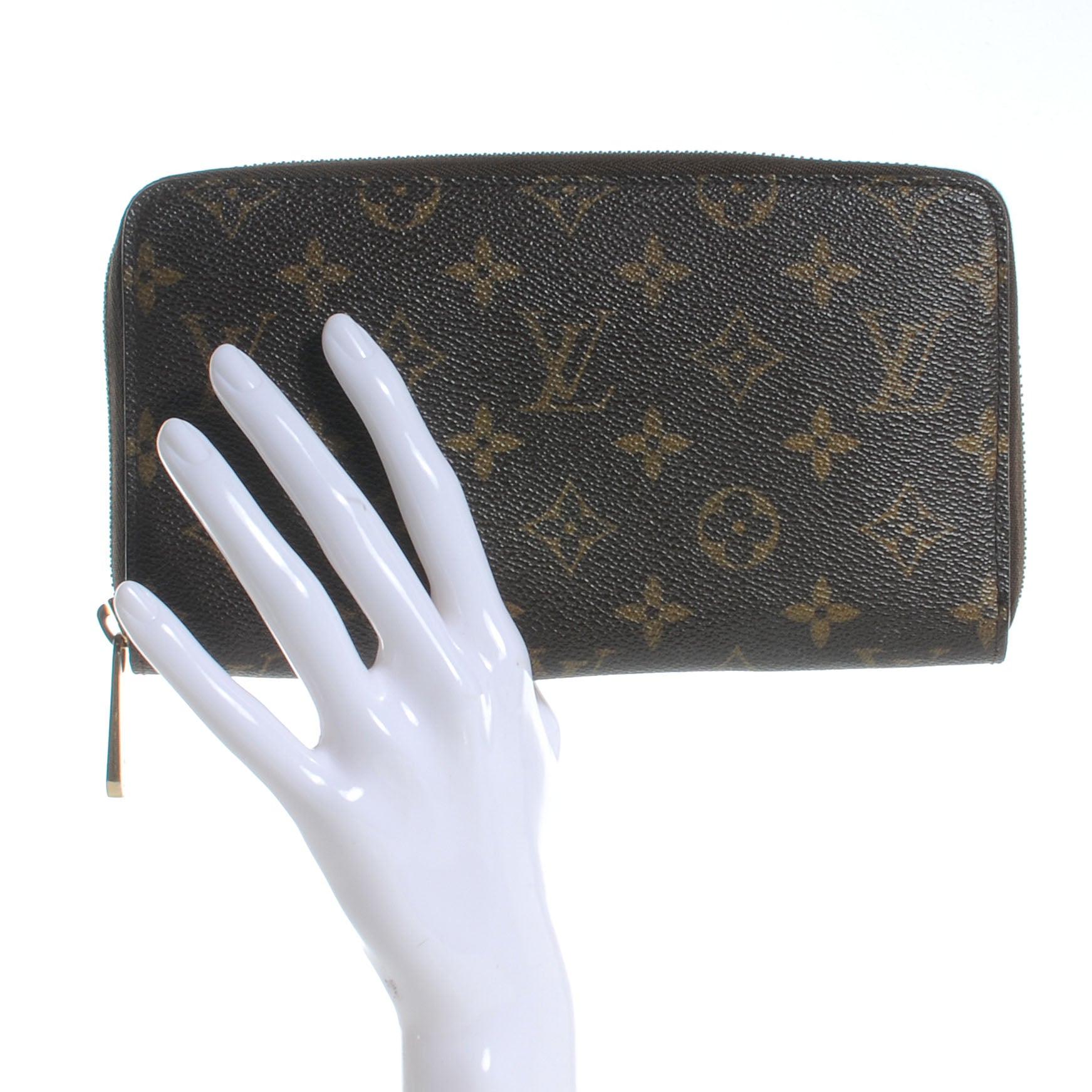 Louis Vuitton Monogram Zippy Organizer Wallet 2 of 7