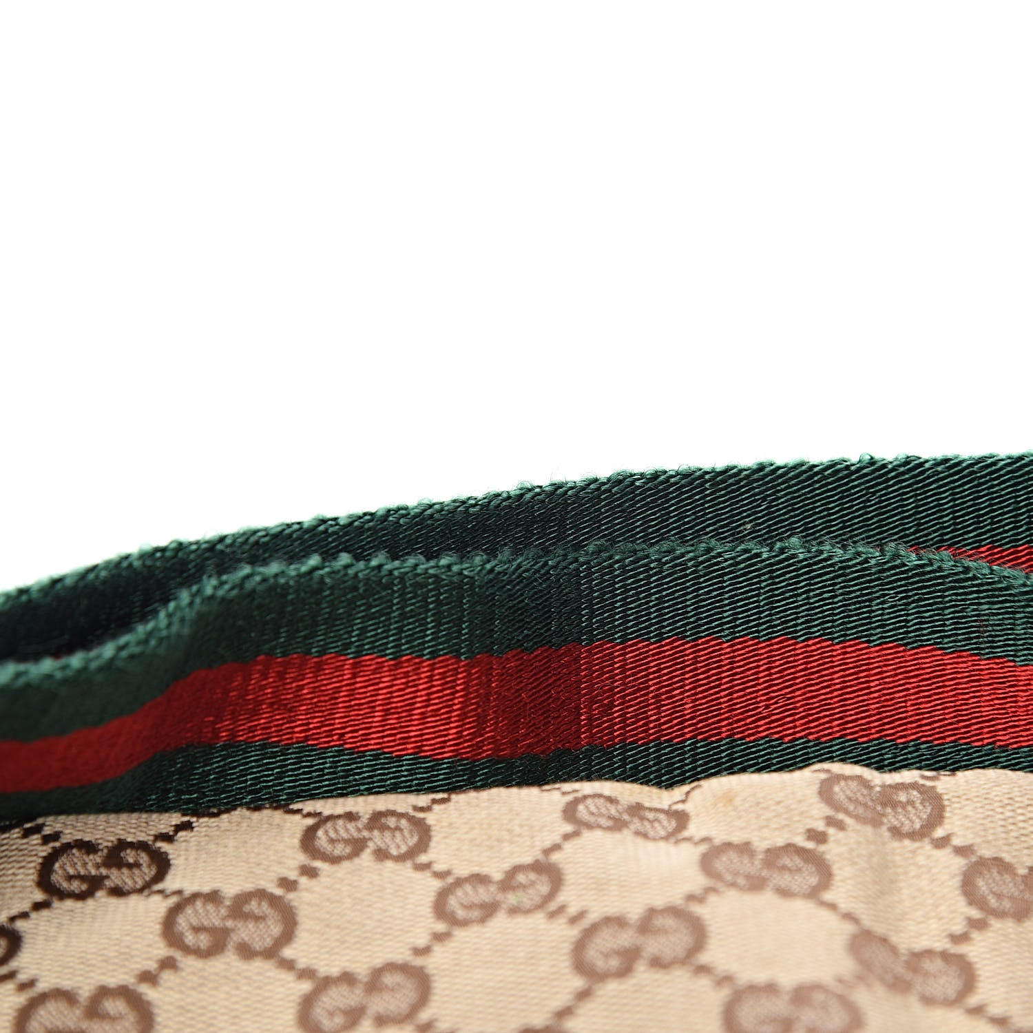 Gucci Monogram Web Belt Bag Dark Brown 10 of 12