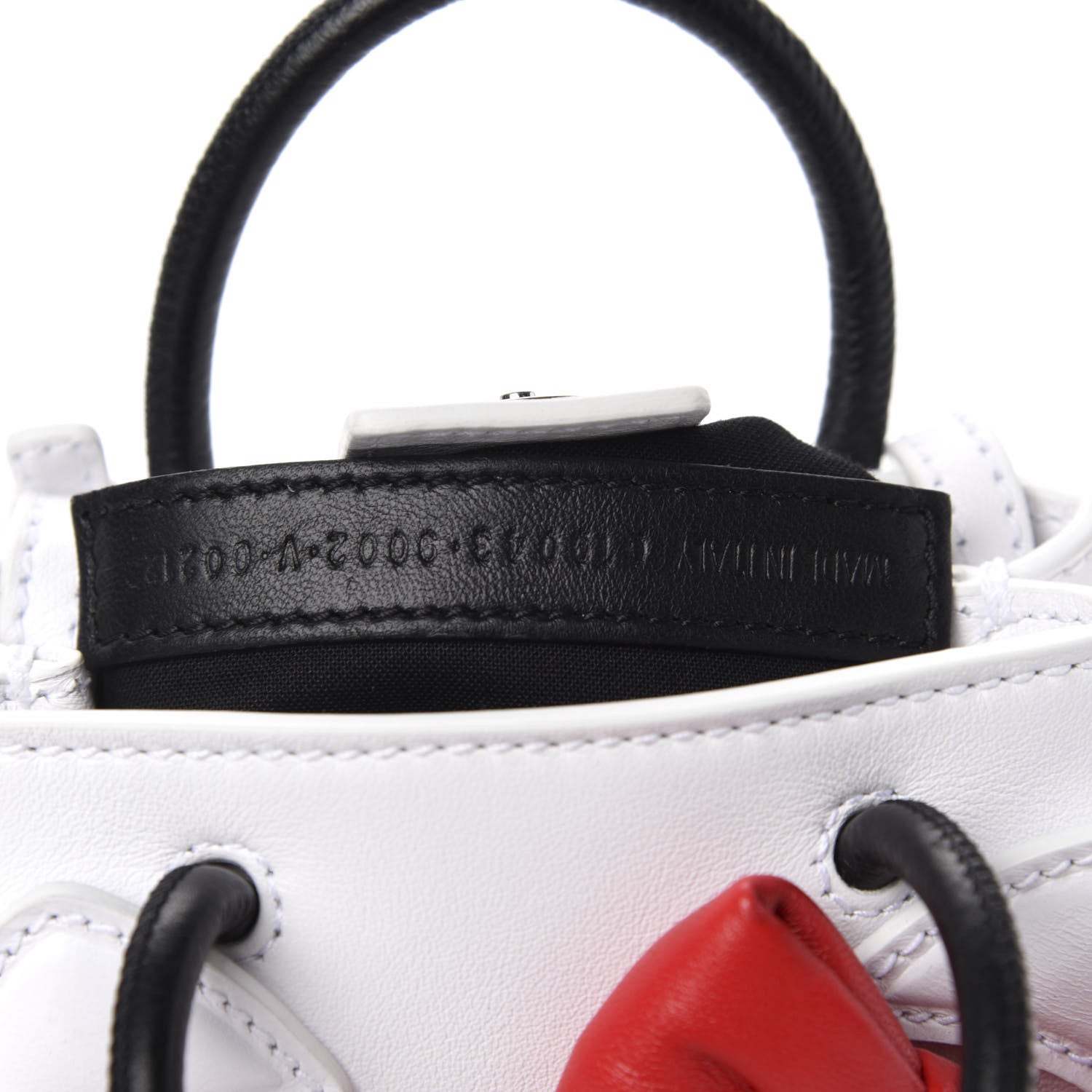 Balenciaga Calfskin Hello Kitty Phone Holder White 9 of 10