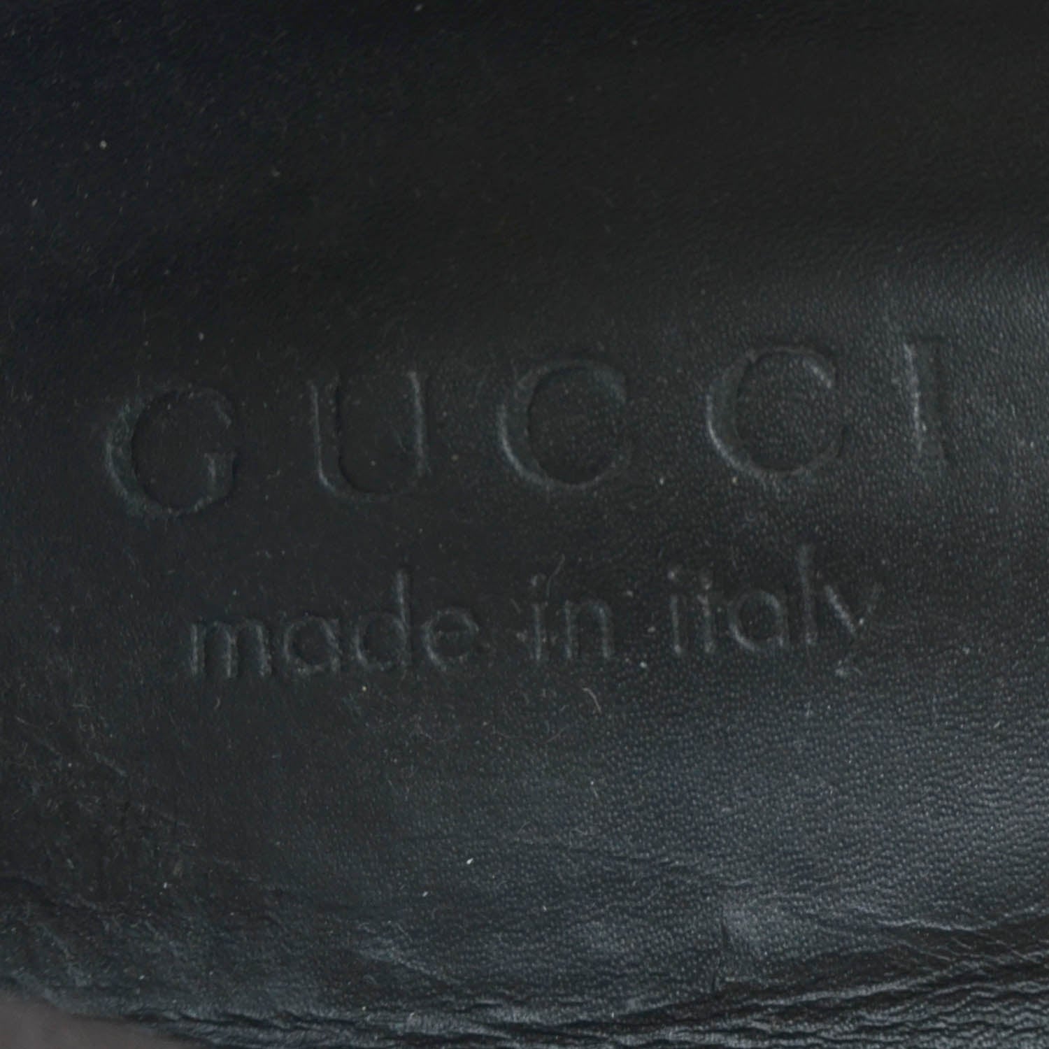Gucci Monogram Loafers 8.5 Ebony 6 of 8