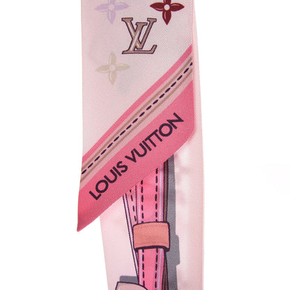 Louis Vuitton Silk Monogram A la Folie BB Bandeau Light Pink 3 of 5