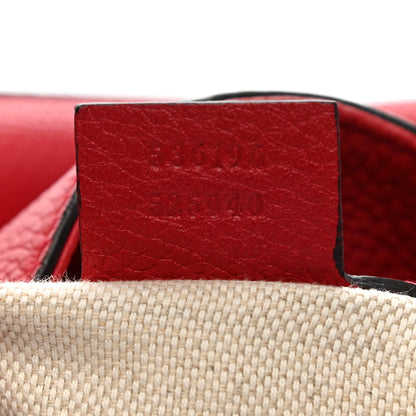 Gucci Cellarius Calfskin Medium Soho Chain Shoulder Bag Vibrant Red 7 of 14