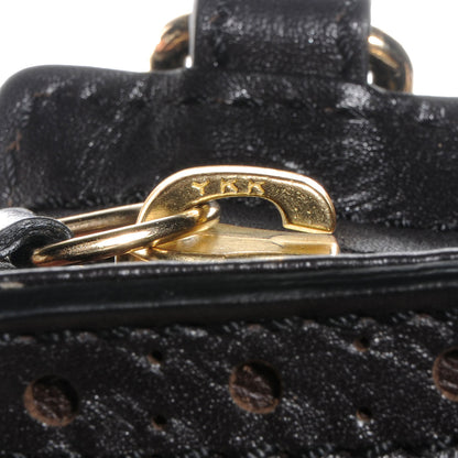 Burberry Haymarket Check Medium Brogue Tassel Tote 9 of 12