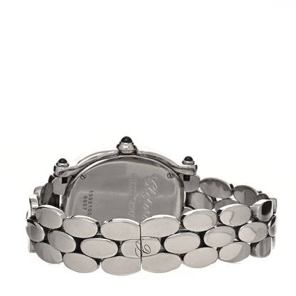 Chopard Stainless Steel 7 Diamond 31mm Oval Happy Sport Quartz Watch 3 of 4