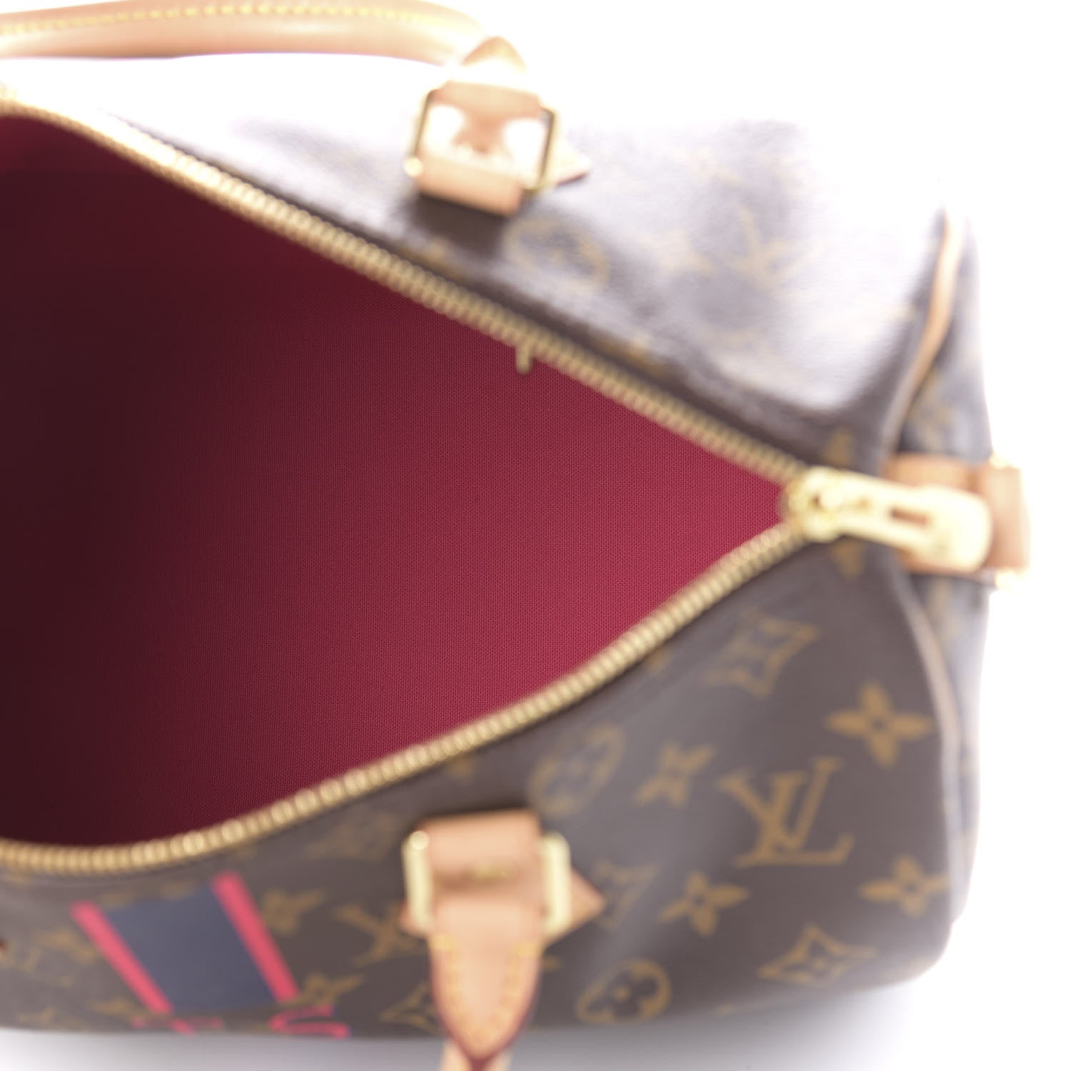 Louis Vuitton Monogram My LV Heritage Speedy Bandouliere 30 Marine Fuchsia 5 of 10