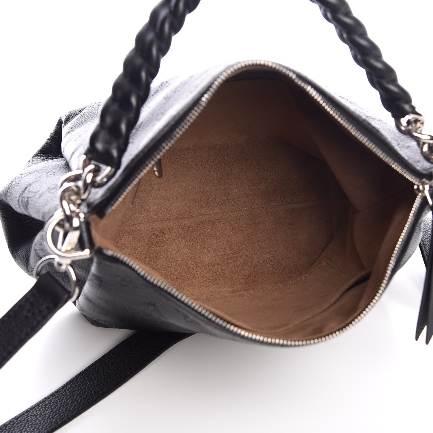 Louis Vuitton Mahina Babylone Chain BB Black 5 of 7