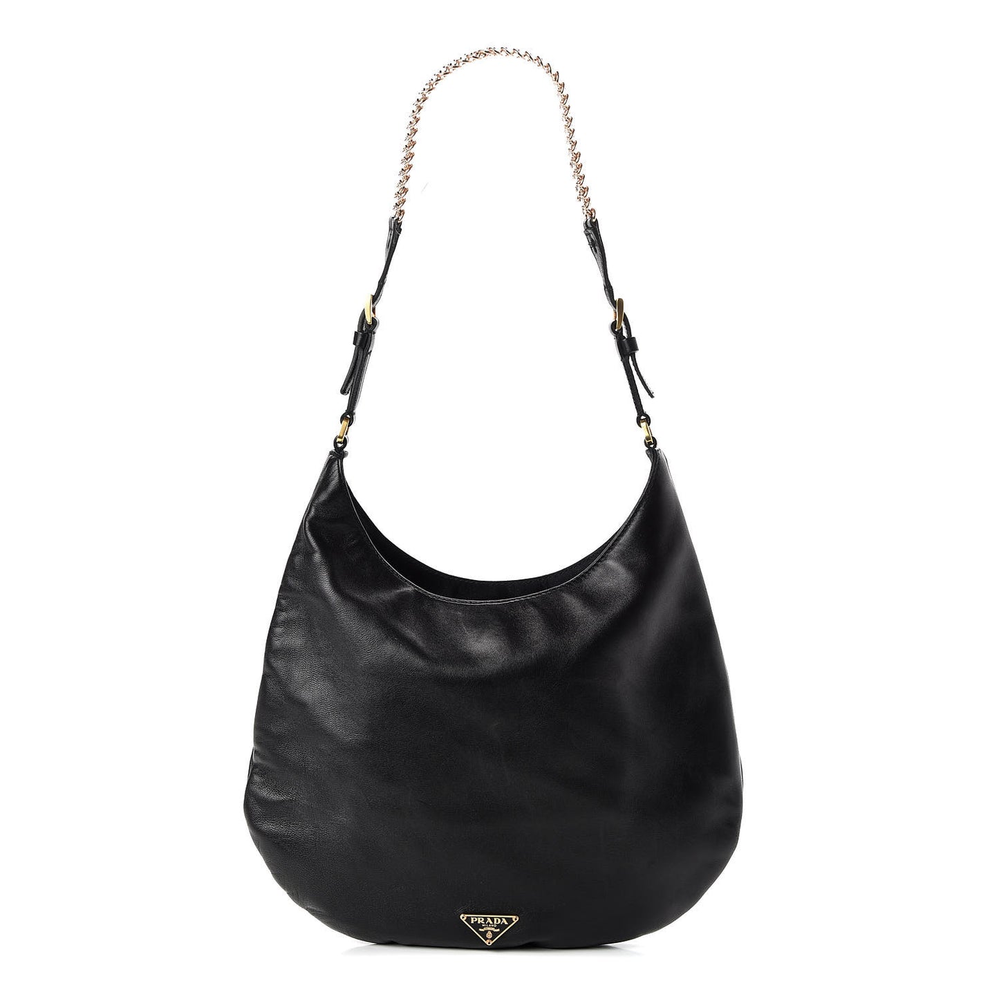 Nappa Chain Hobo Black