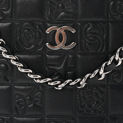 Chanel Lambskin Precious Symbols Pochette Black 6 of 8