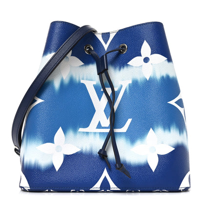 Louis Vuitton Monogram Escale Neonoe MM Blue 1 of 10