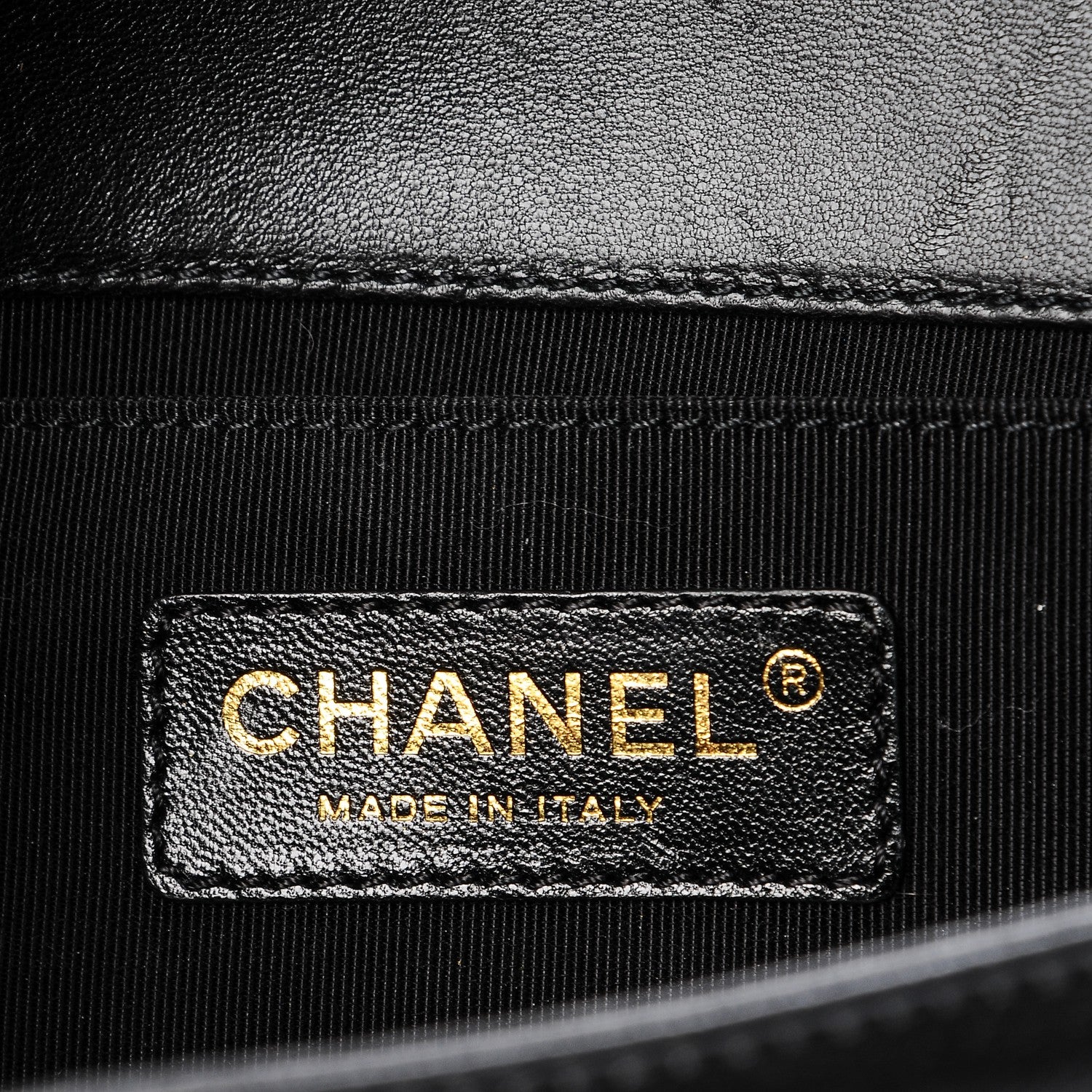 Chanel Lambskin Quilted Medium Boy Flap Black 6 of 8